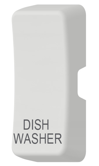 Thrion White Rocker Engraved Dish Washer