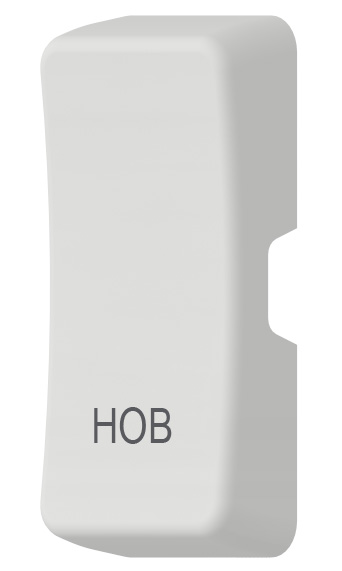 Thrion White Rocker Engraved Hob