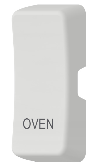 Thrion White Rocker Engraved Oven