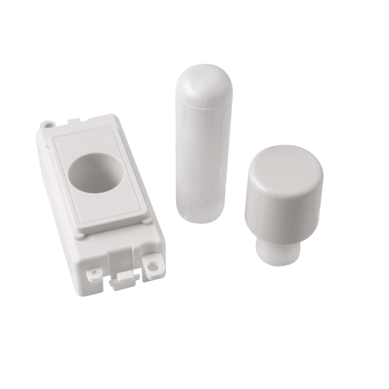 Click GridPro 1 Module Dimmer Mounting Kit White