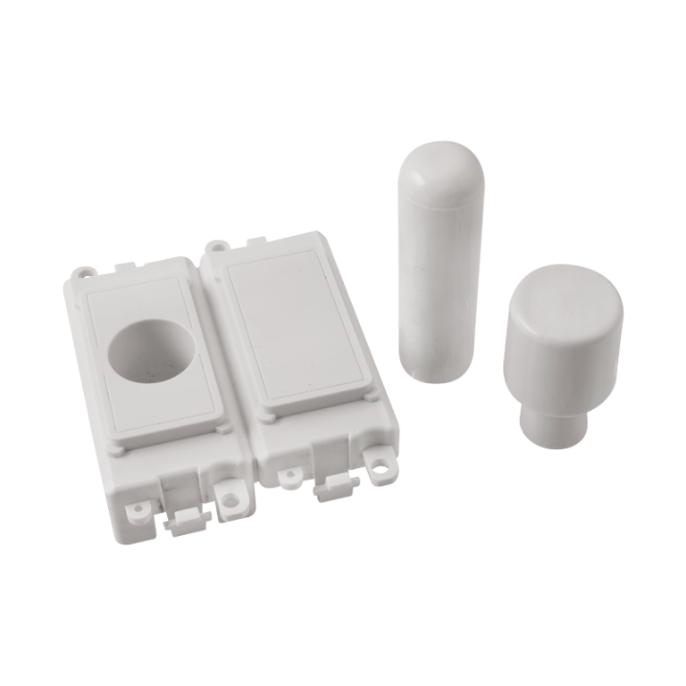 Click GridPro 2 Module Dimmer Mounting Kit White