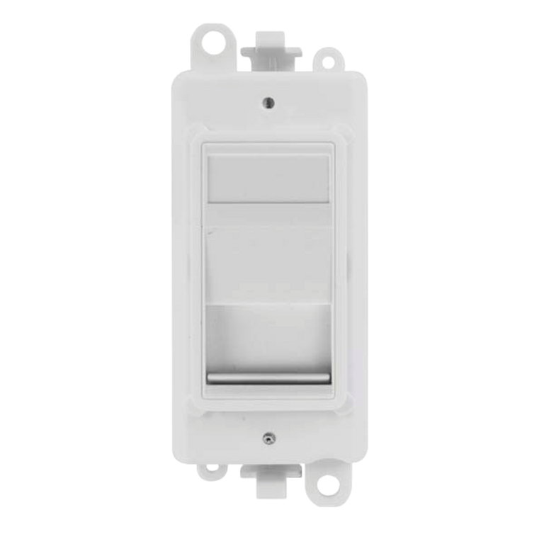 Click GridPro Master Telephone Socket Module White