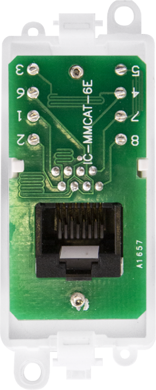 Click GridPro RJ45 CAT6 Module White