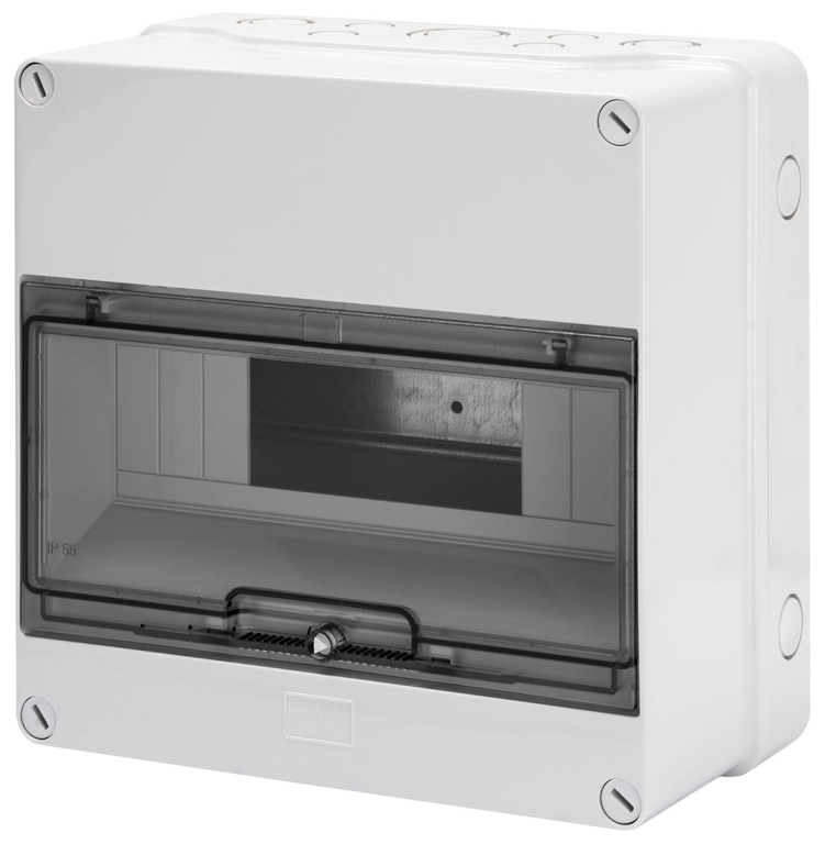 Gewiss 12 Module Insulated Surface Mounting Enclosure IP55