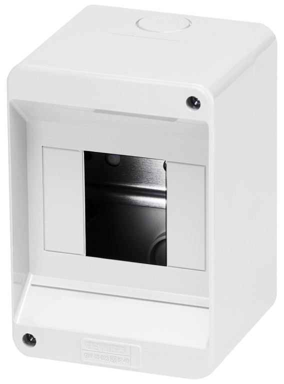 Gewiss 4 Module Insulated Surface Mounting Enclosure IP40