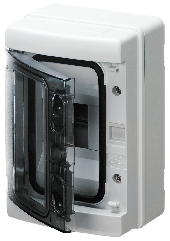 Gewiss 4 Module Insulated Surface Mounting Enclosure IP65