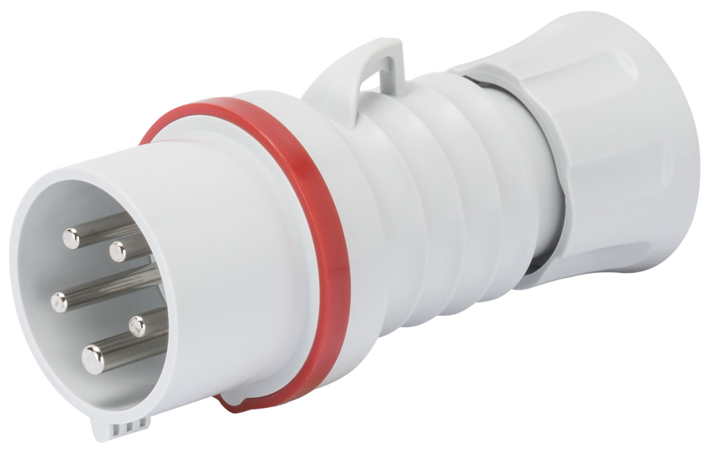 Gewiss 16A 3P+N+E 415V Red Plug IP44