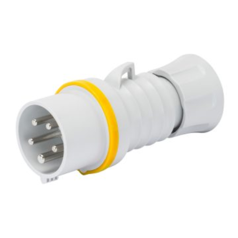 Gewiss 32A 2P+E 110V Yellow Plug IP44
