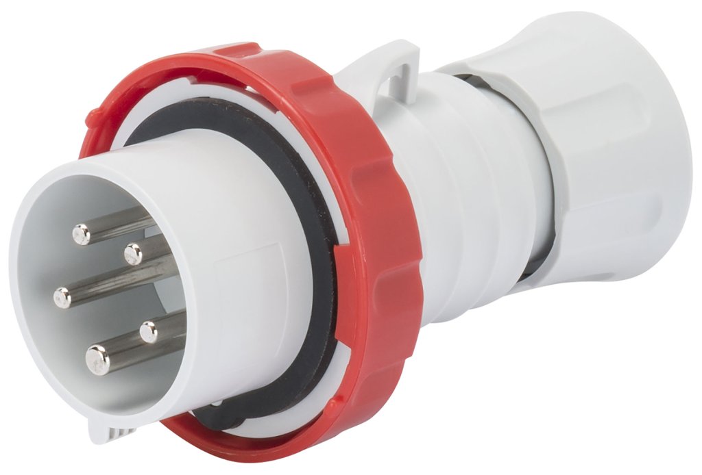 Gewiss 16A 3P+N+E 415V Red Plug IP67