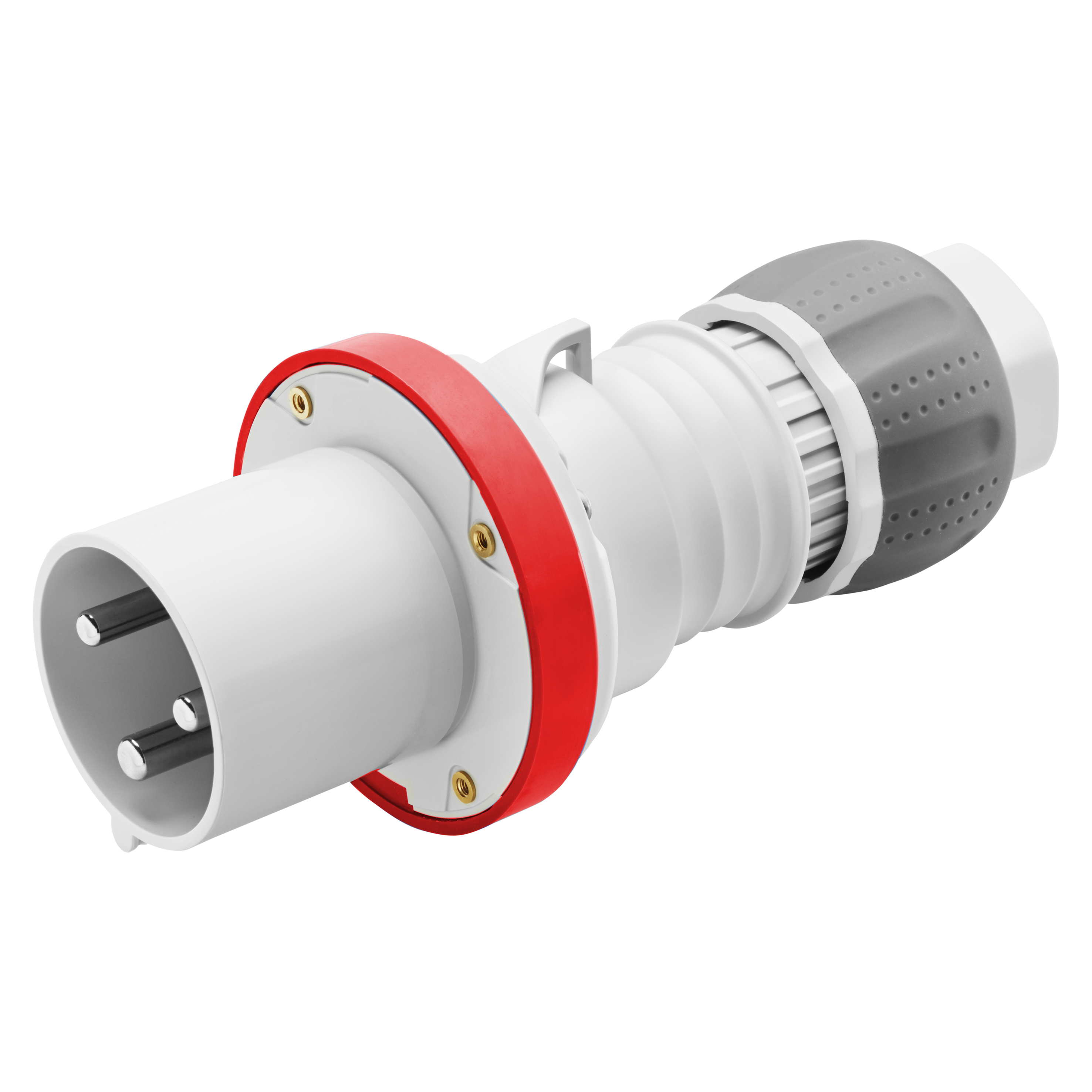 Gewiss 63A 3P+E 415V Red Plug IP44