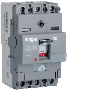 Hager 100A TP 18kA MCCB