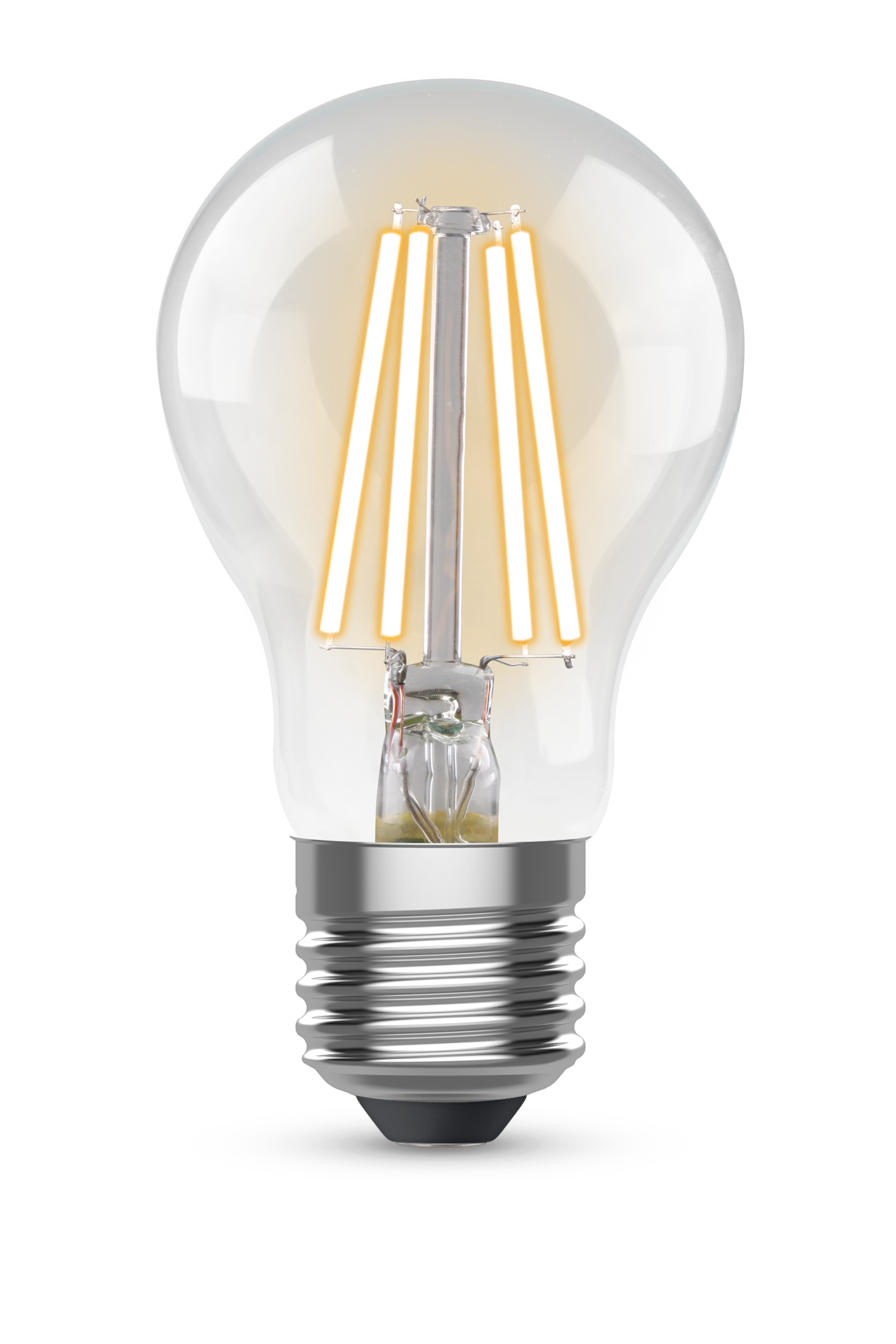Kosnic 525lm 2.5W E27 LED Non Dimmable High Effiicient GLS A60 Filament Lamp 3000K