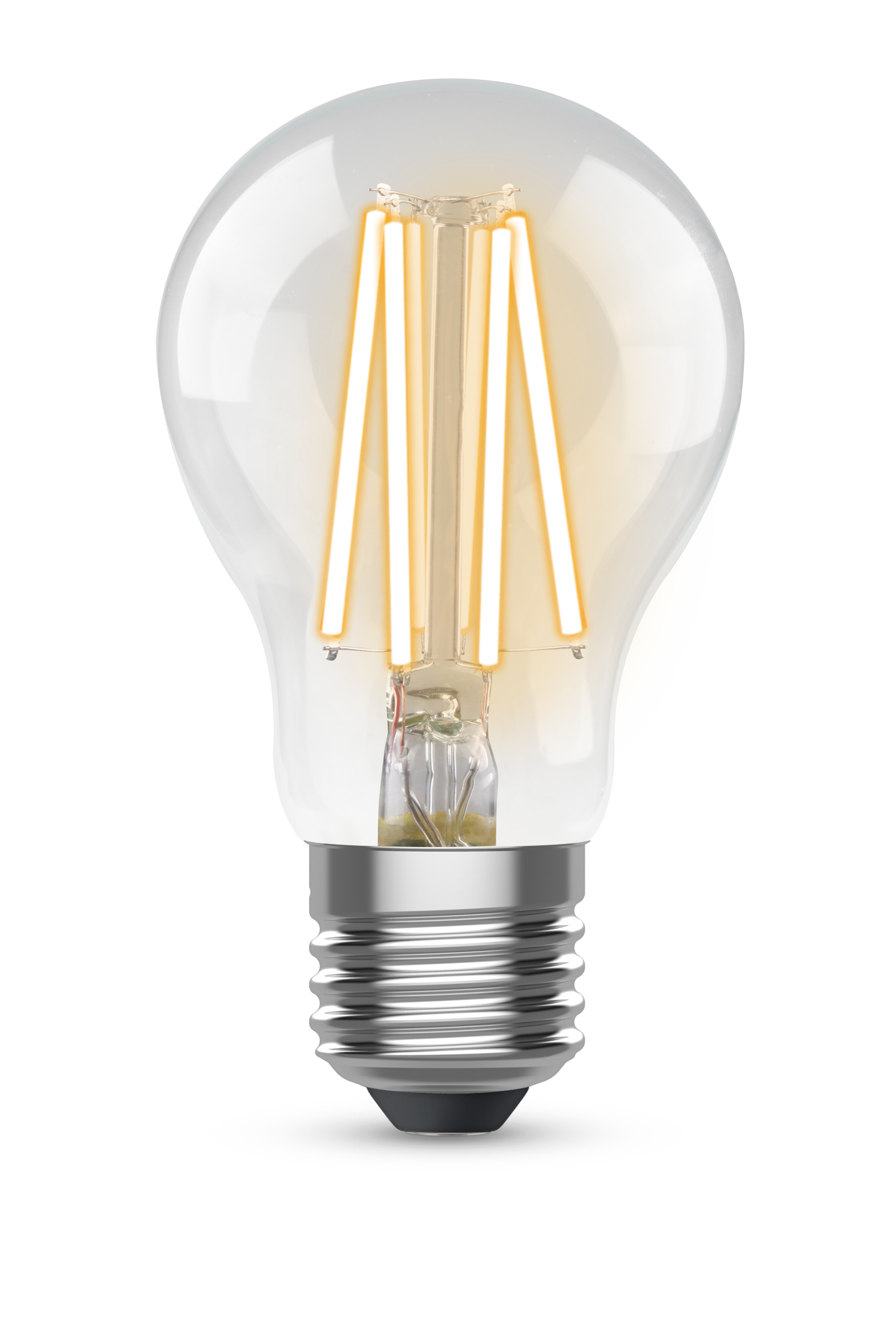 Kosnic 1055lm 4.9W E27 LED Non Dimmable High Efficient GLS A60 Filament Lamp 3000K