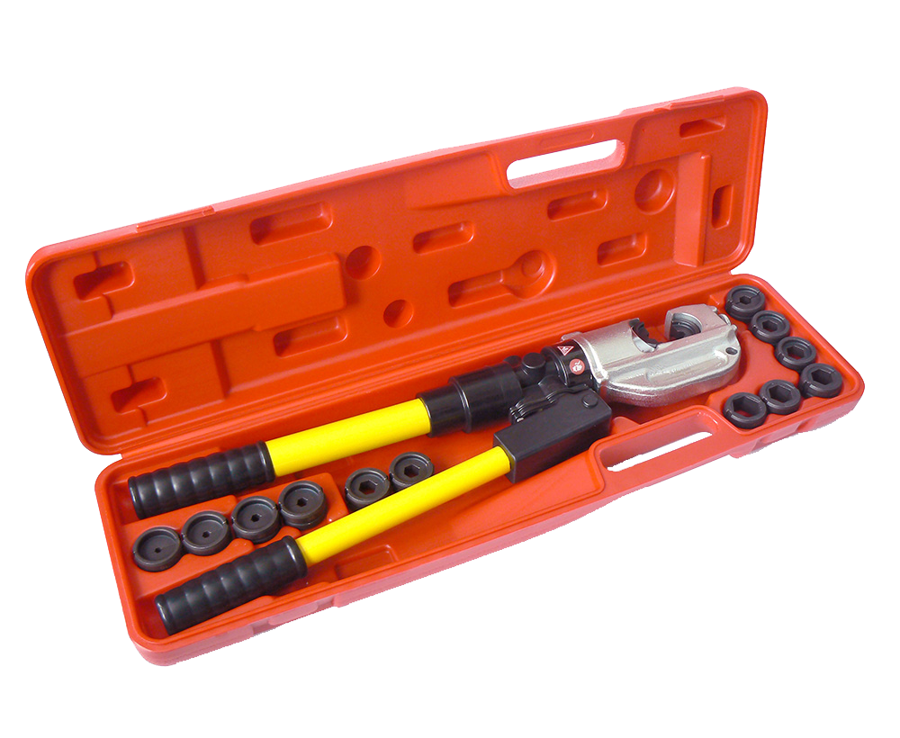 Term Tech 10-400mm Hydraulic Hand Crimping Tool with Carry Case