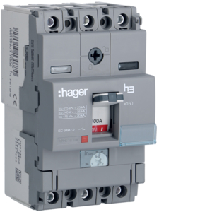 Hager 100A TP 25kA MCCB