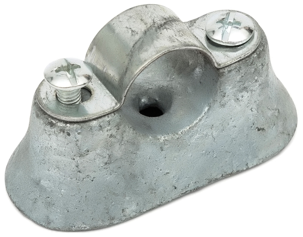 Dyson 20mm Half Saddle Galvanised Steel