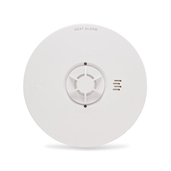 Hispec Pulse Mains Heat Alarm with 10 Year Lithium Battery Backup