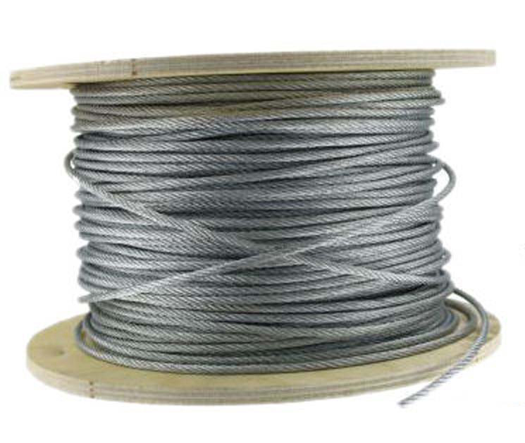 Deligo 3mm Stainless Steel Catenary Wire Coil (100m)