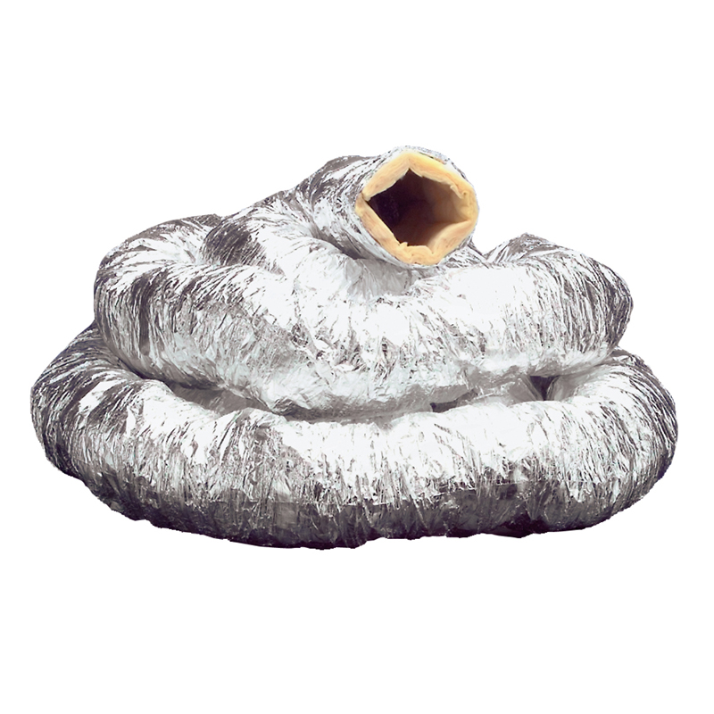 Manrose 127mm Insulated Aluminium Ducting (10m Length)