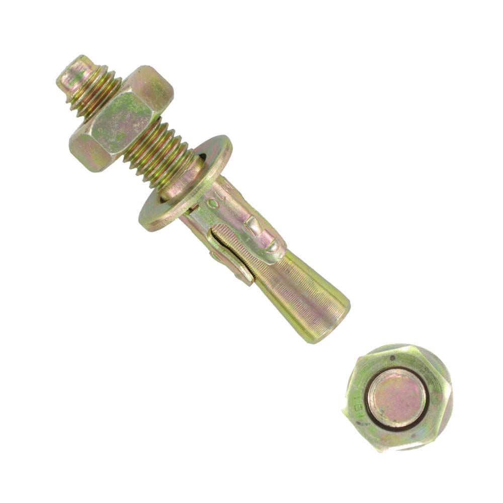 Deligo M6 x 55mm Steel Through Bolt