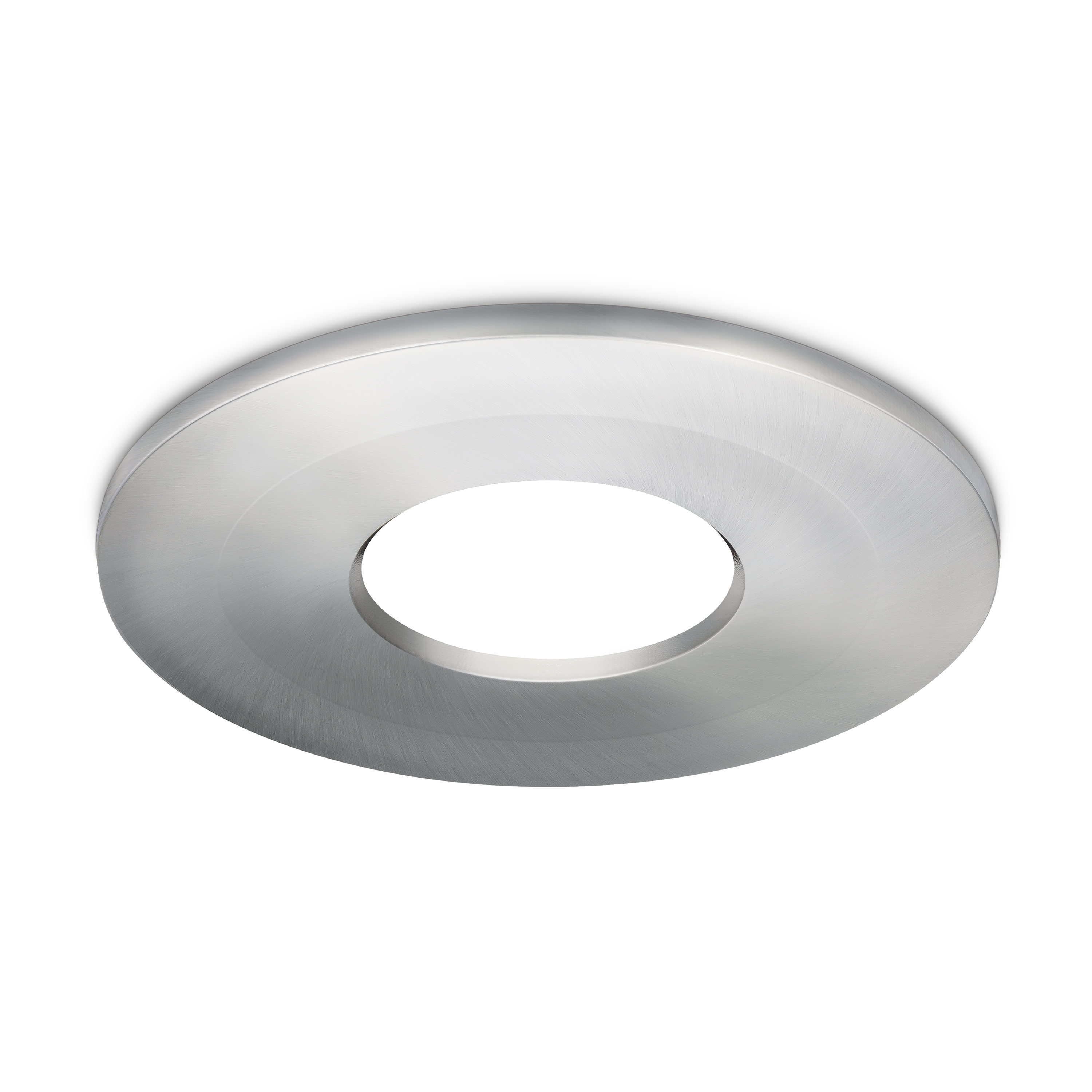 JCC FireGuard Next Gen IP65 100mm Concealer Ring Brushed Nickel (to be used with JC10010/NB)