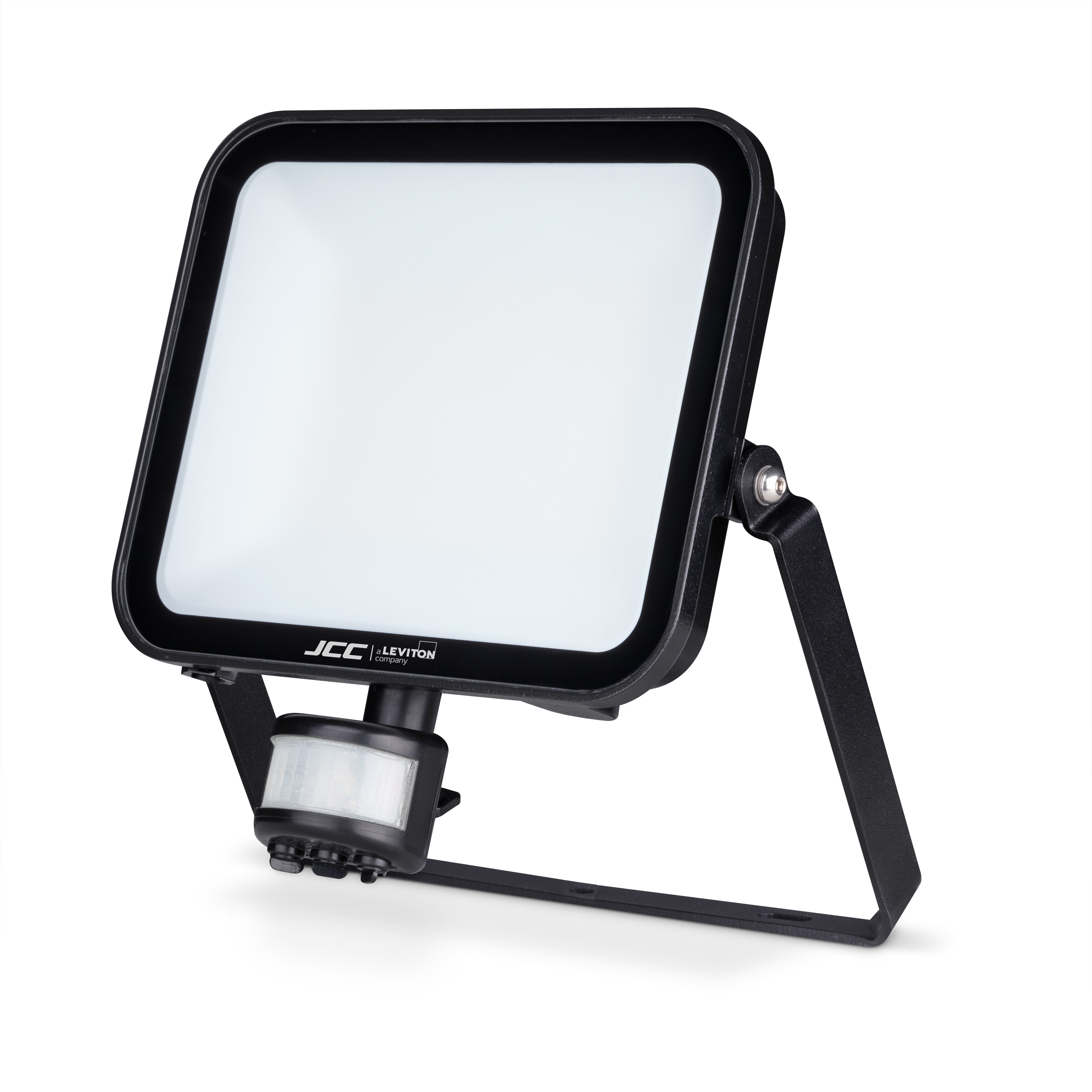 JCC Niteflood 50W 5600lm IP65 LED Floodlight with PIR Black 4000K | MD01_1