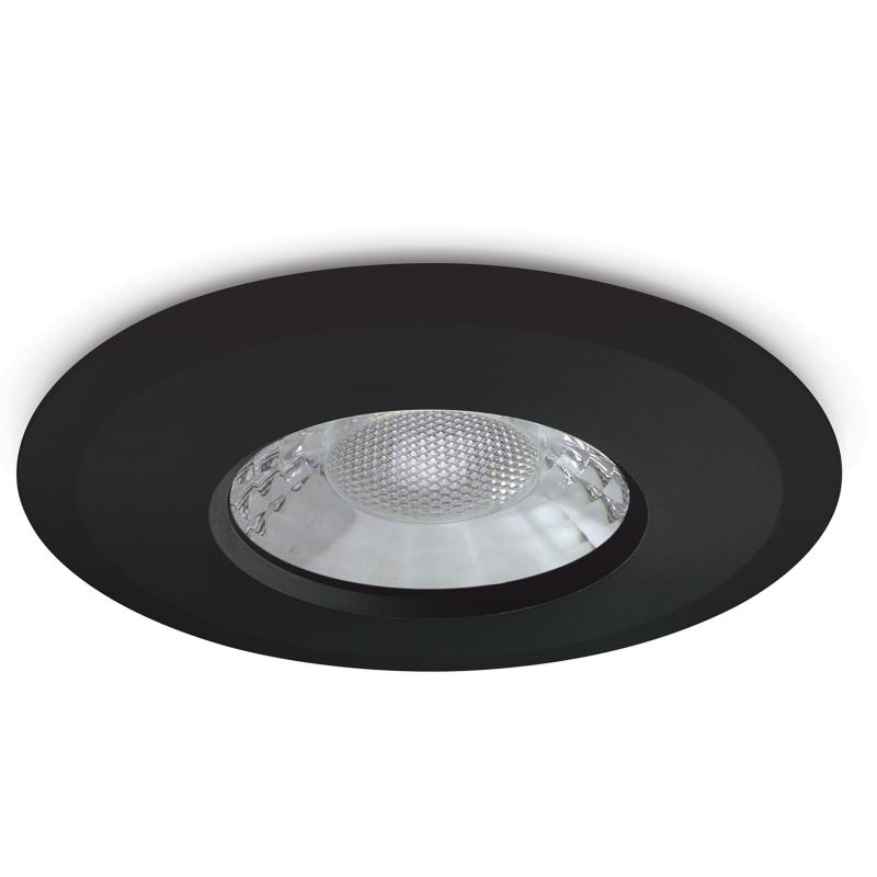 JCC V50 Fire Rated Downlight Bezel Black