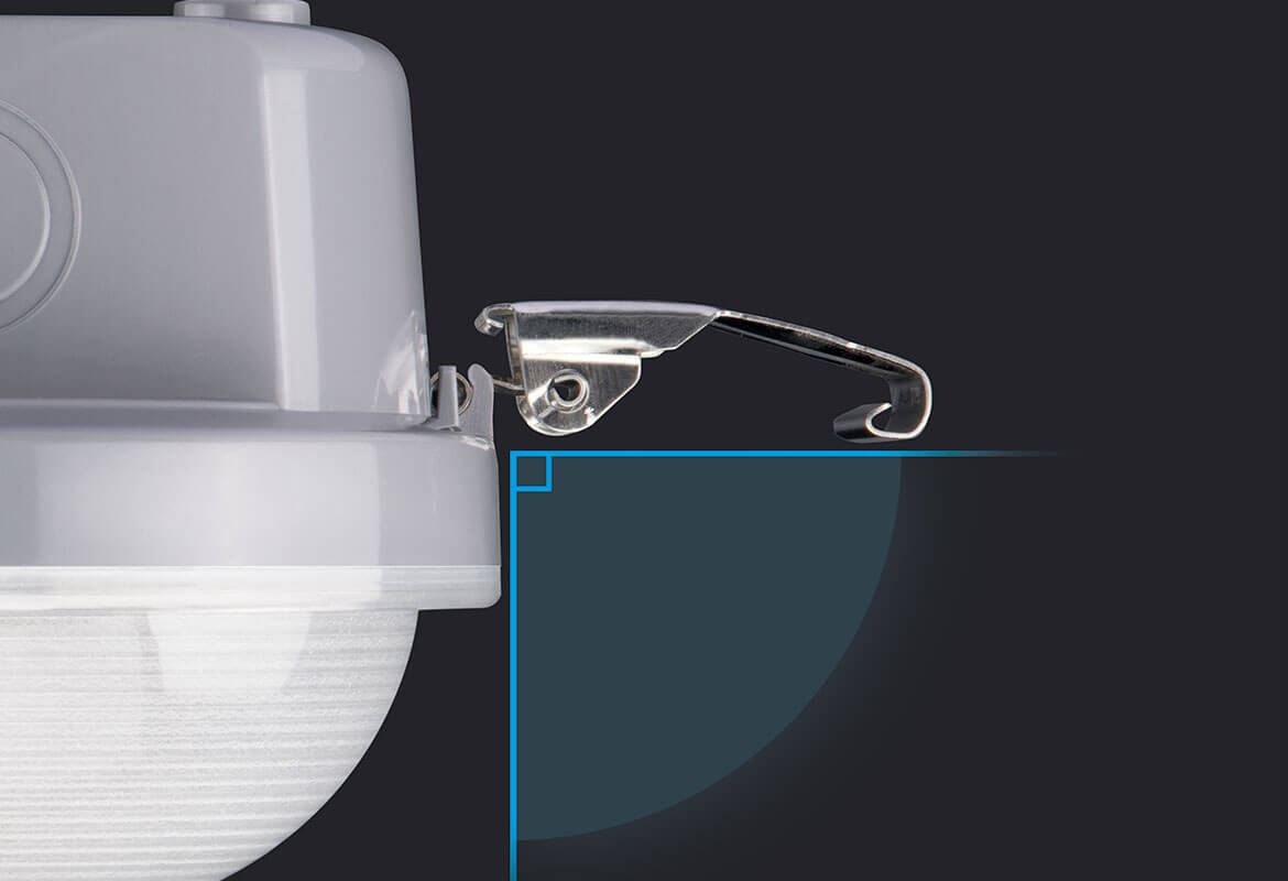 JCC ToughLED Pro 38W 5000lm 4ft LED Twin Anti Corrosive Batten White Opal 4000k