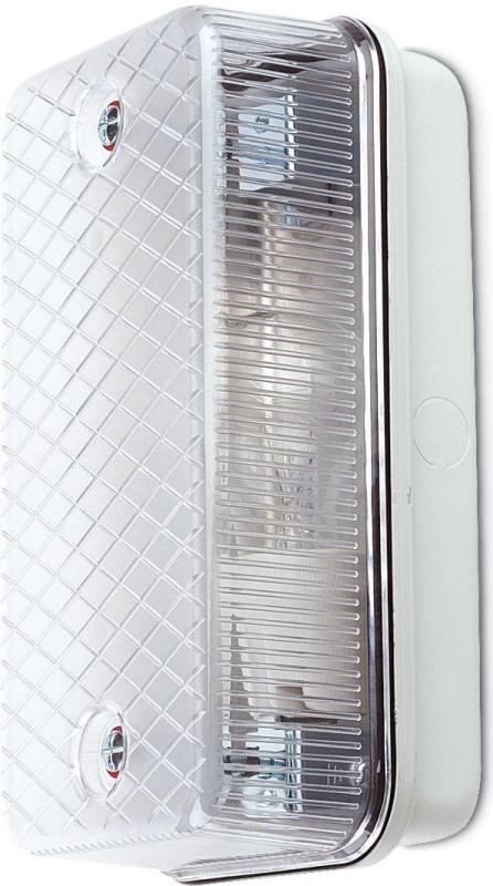 JCC Astra IP65 E27 Halogen Bulkhead Grey with Clear Diffuser