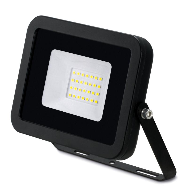 JCC 20W 2100lm IP65 LED Floodlight Black 4000K