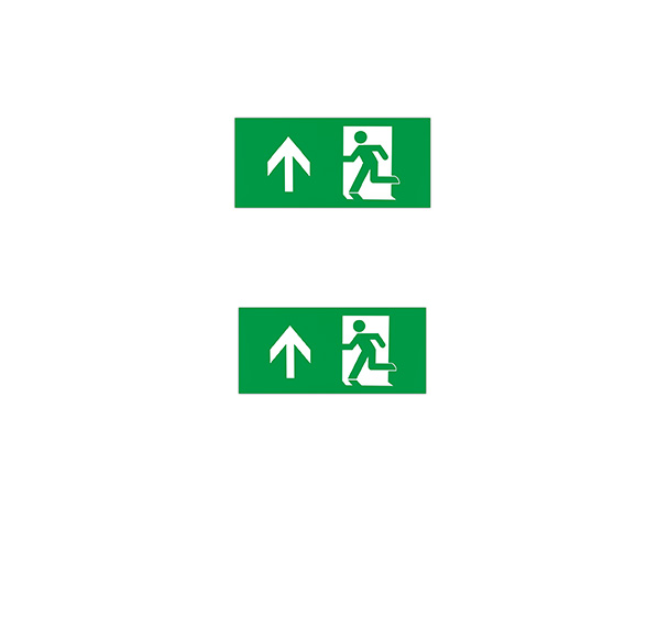 JCC Up Arrow (x2) Legend for JC50302