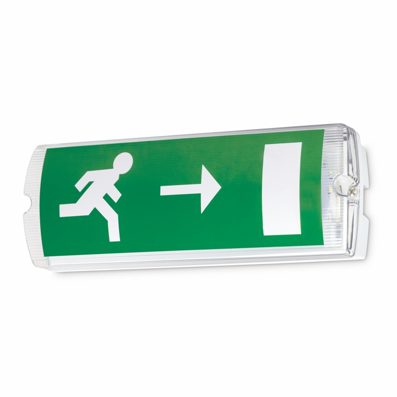 JCC Aluminium Exit Box Up Legend (Legend Only)  to suit JC50303