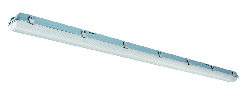 JCC 8600lm 70W ToughLED 6ft Twin Non Corrosive Emergency Batten Frosted IP65 4000K