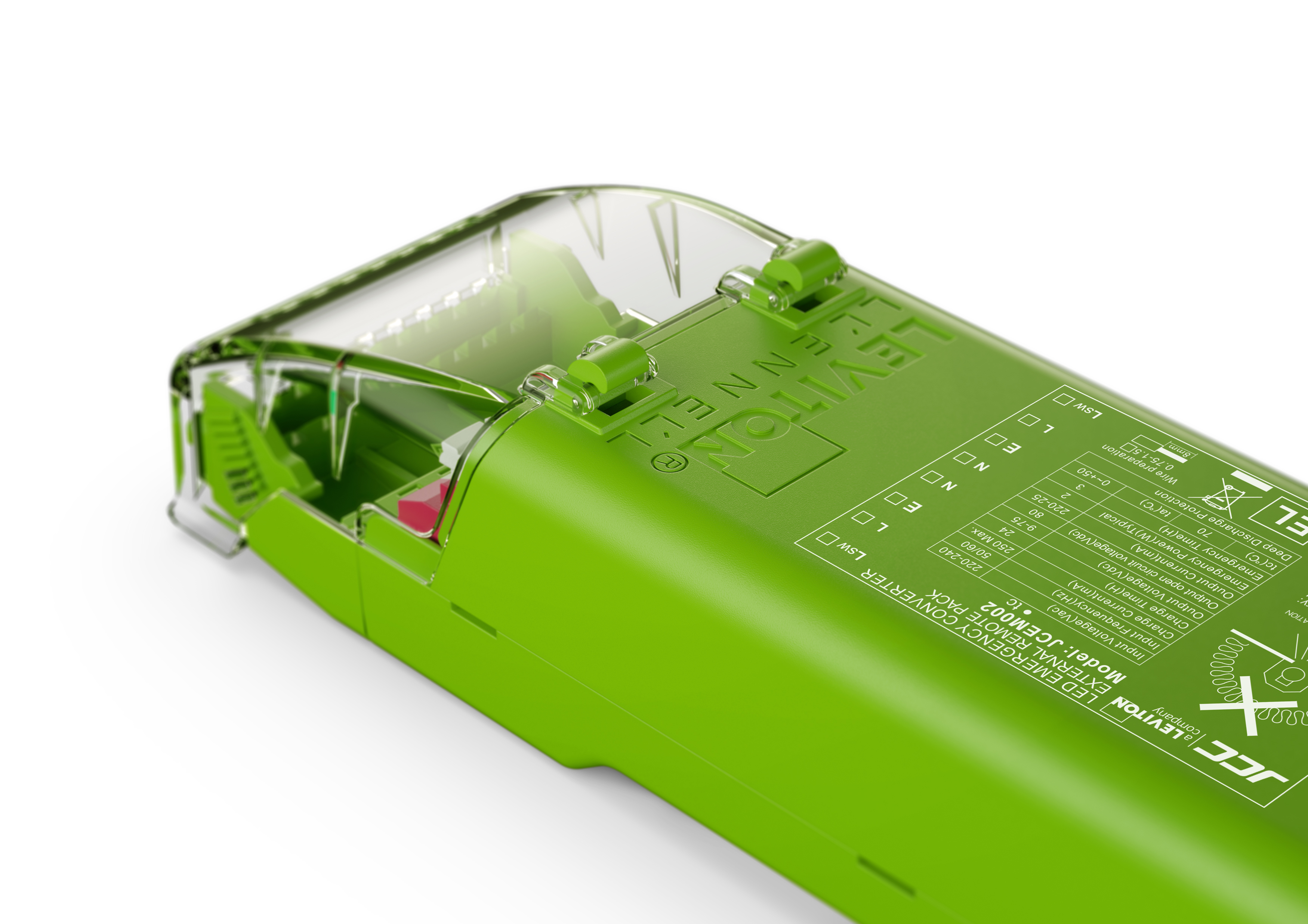 JCC 2W IP20 Emergency Remote Pack For Skytile & Skydisc Fittings | MD01_