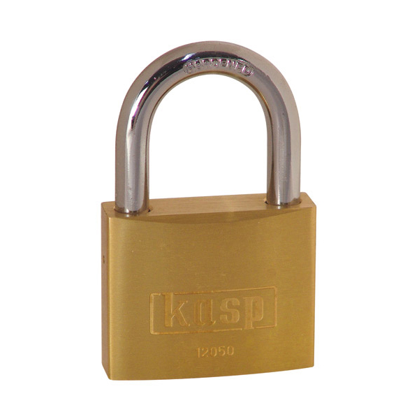 CK Tools Kasp 50mm Brass Padlock