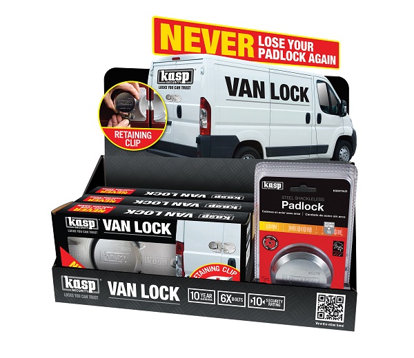 CK Tools Kasp Van Lock & Hasp with Bracket