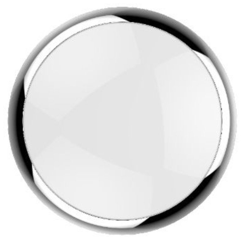 Kosnic Blanca Bulkhead Trim Chrome