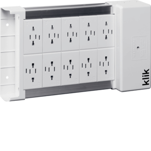 Hager Klik 10 Way Lighting Distribution Unit
