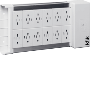 Hager Klik 12 Way Lighting Distribution Unit