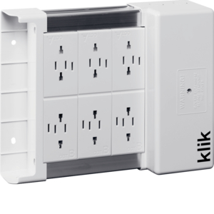 Hager Klik 6 Way Lighting Distribution Unit