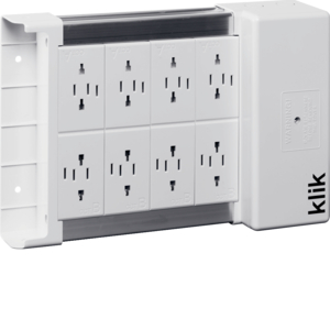 Hager Klik 8 Way Lighting Distribution Unit