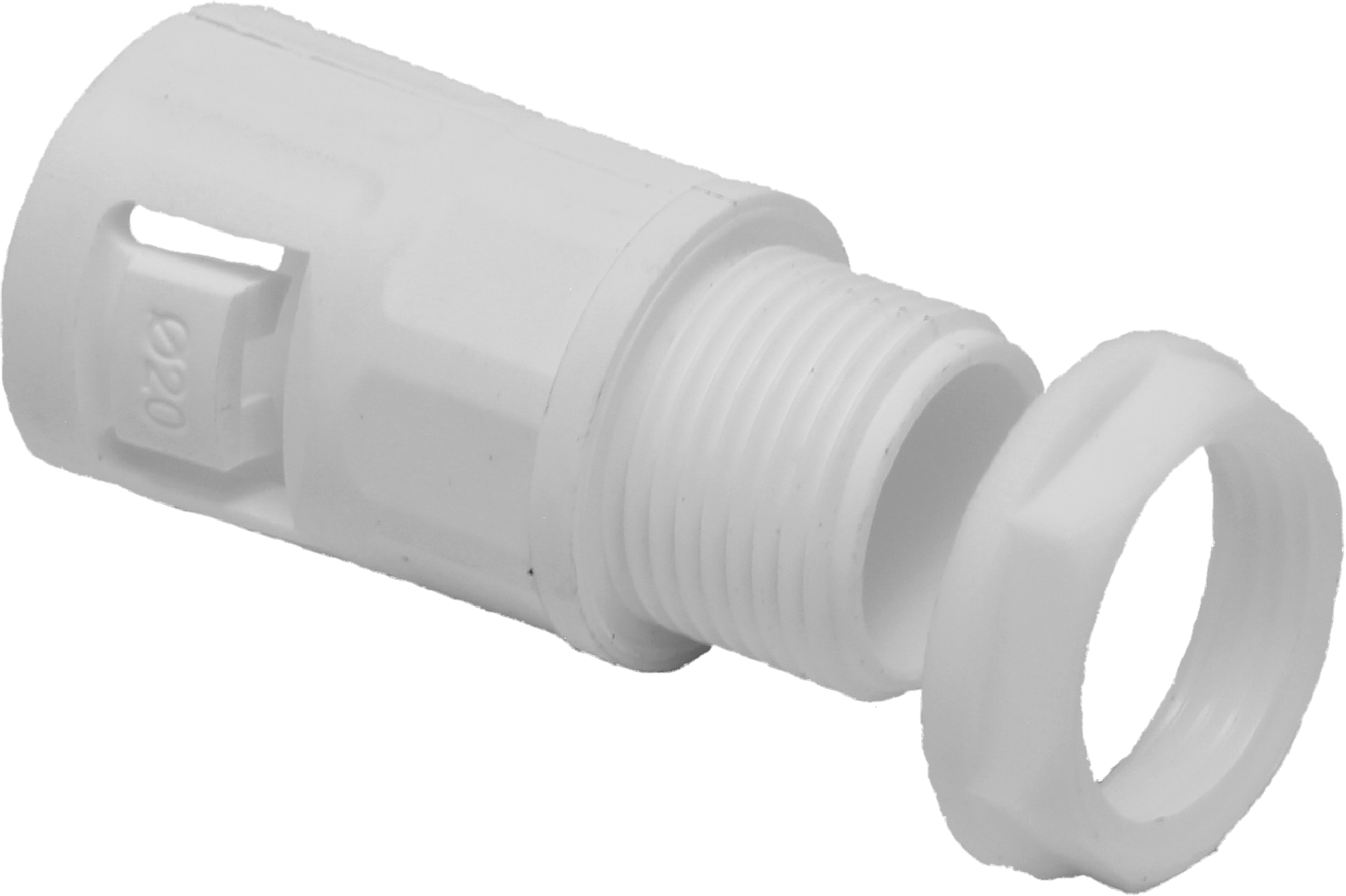 Koreflex 25mm Threaded Conduit Adaptor IP66 White