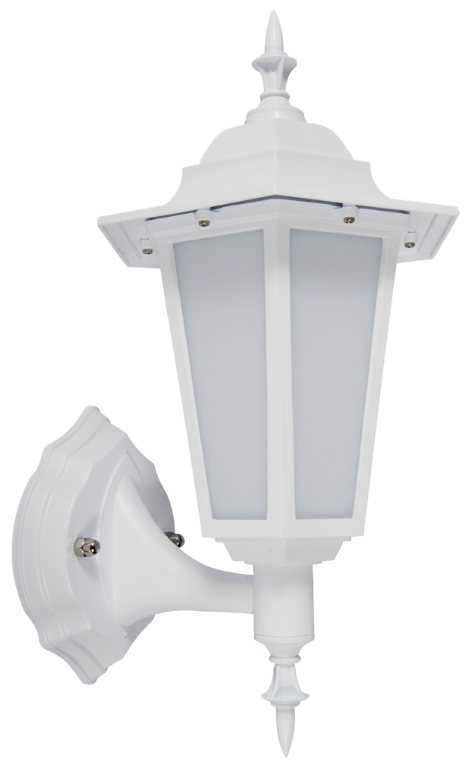KSR 370lm 7W LED Upward Wall Lantern White IP44 4000K