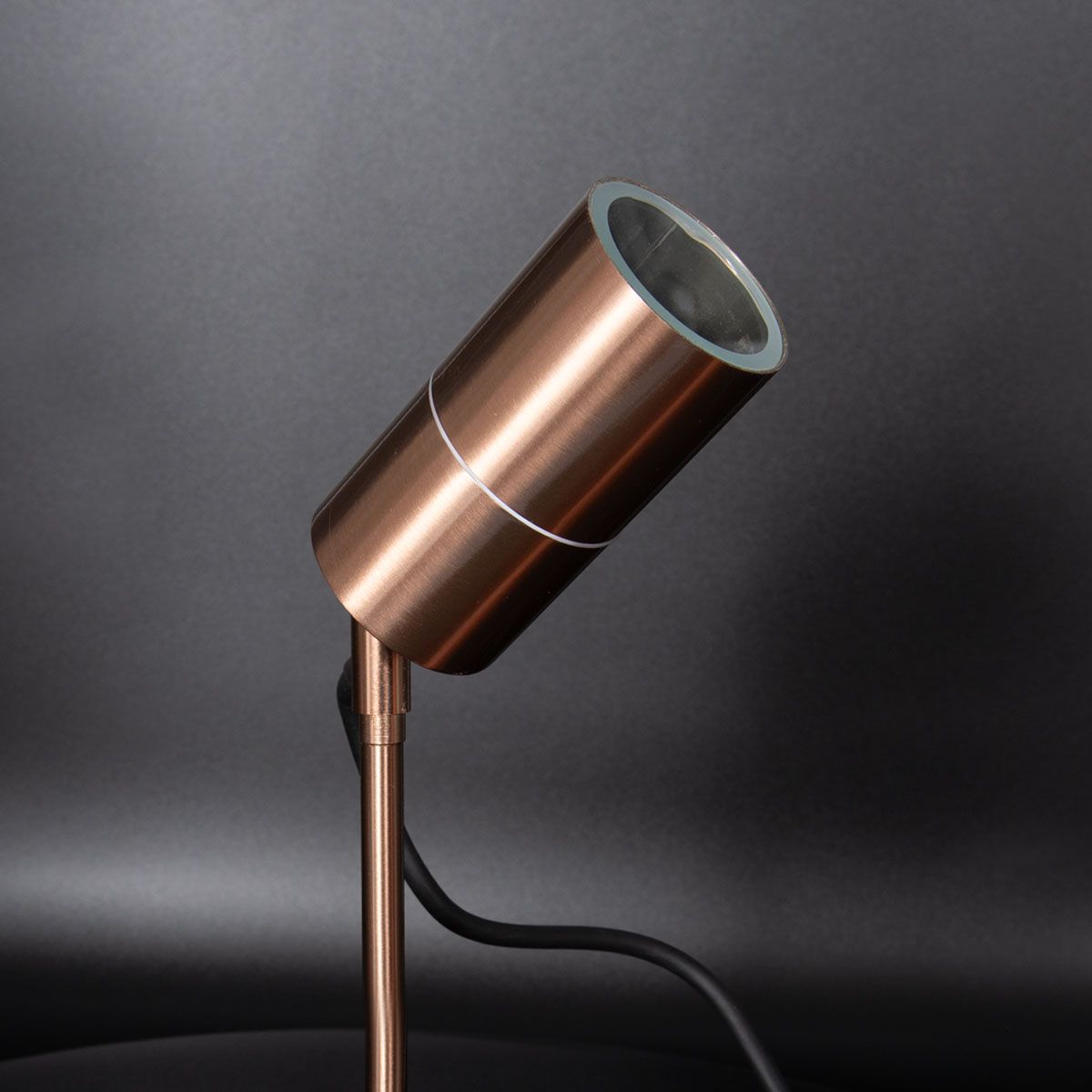 KSR Luso II GU10 Single Spike Light Copper 