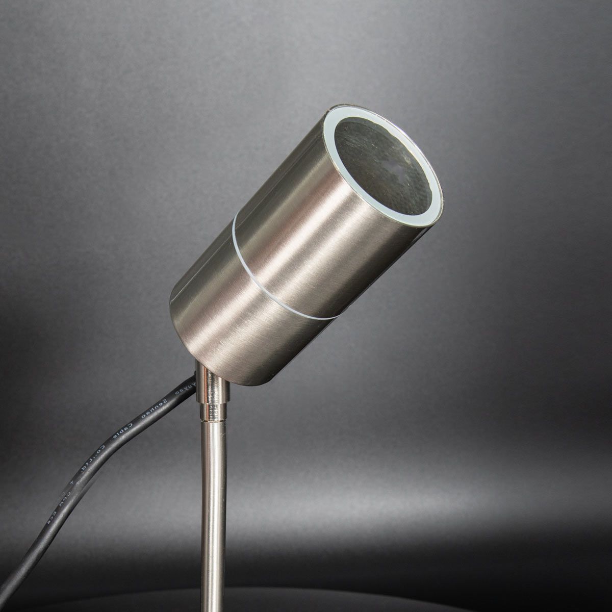 KSR Luso II GU10 Single Spike Light Stainless Steel