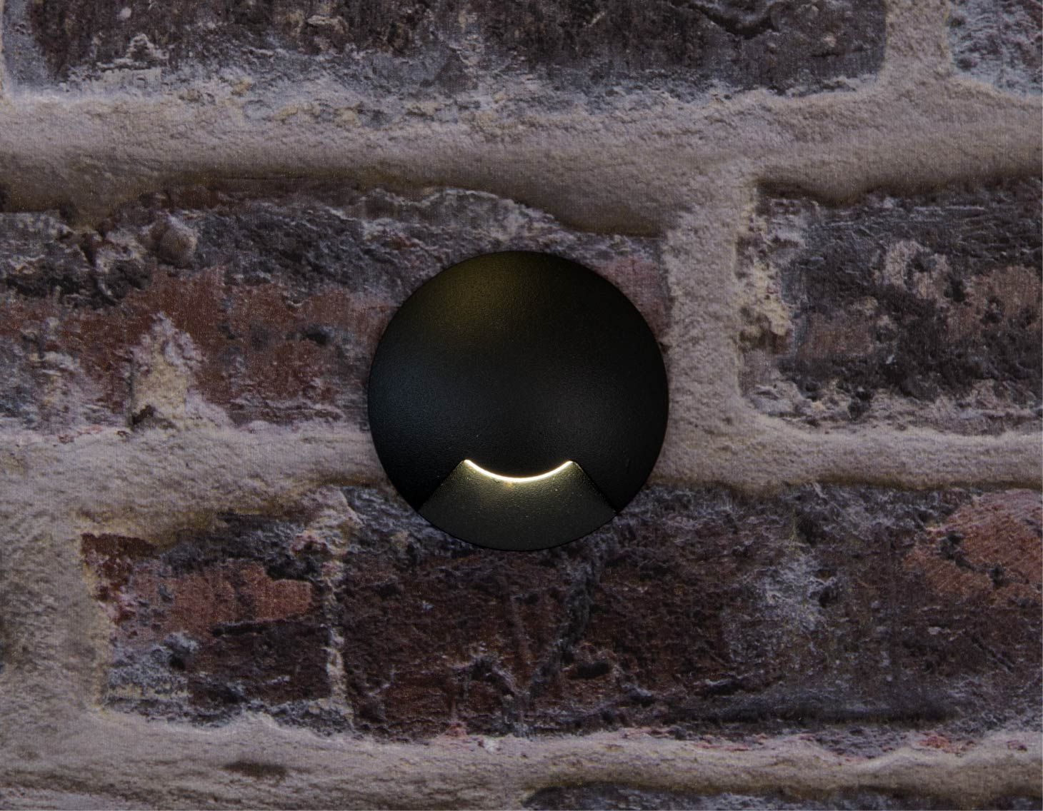 KSR Villas Mini 3W LED One Way Black Wall/Ground Light 4000K