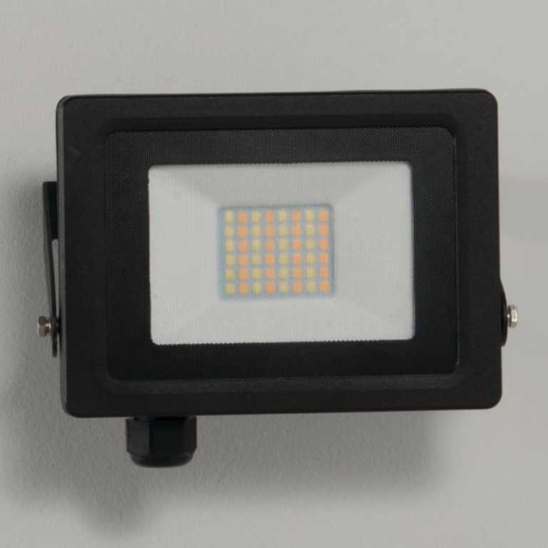 KSR Siena 20W CCT Selectable IP65 LED Floodlight Black
