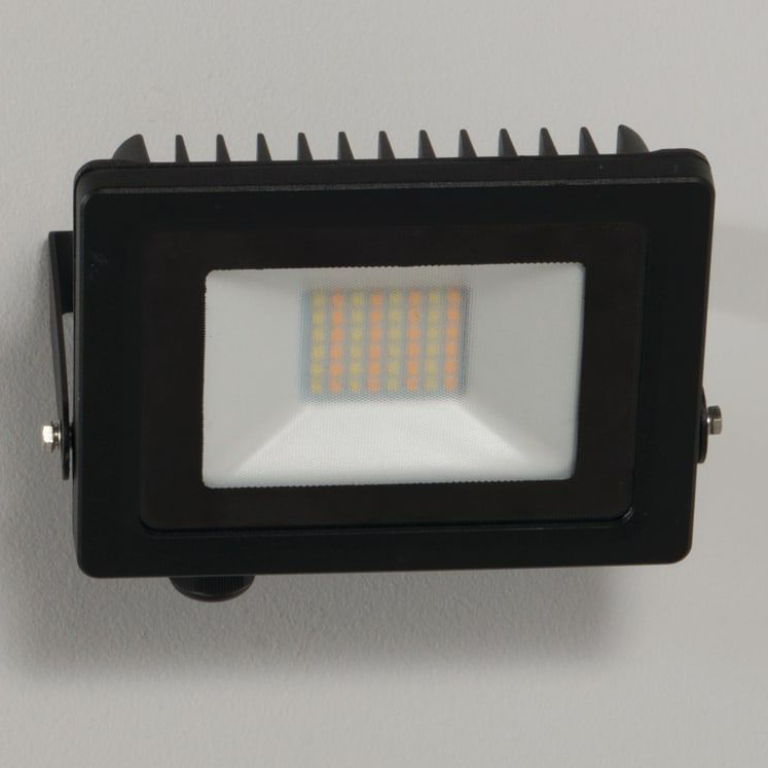 KSR Siena 20W CCT Selectable IP65 LED Floodlight Black | 1