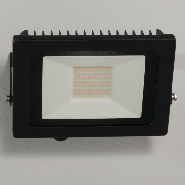 KSR Siena 50W CCT Selectable IP65 LED Floodlight Black | 1