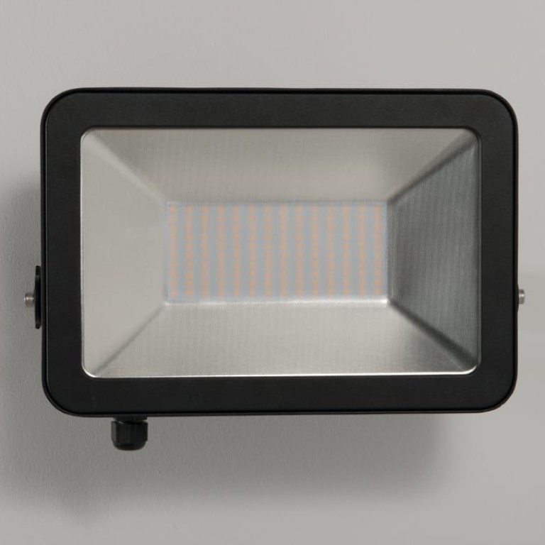 KSR Siena 100W 8400lm IP65 LED Floodlight Black 4000K Cool White